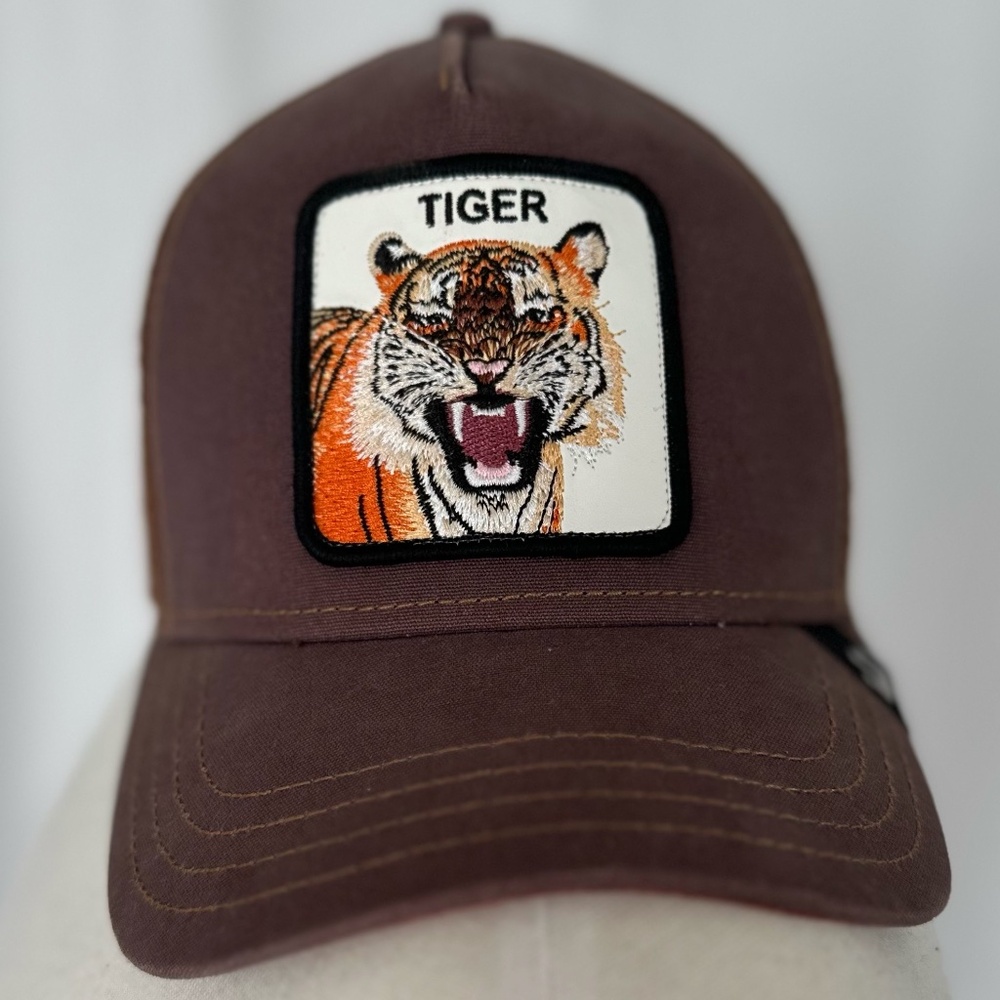 EUC Goorin Bros Eye of the Tiger Trucker Cap